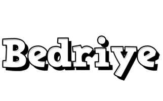Bedriye snowing logo