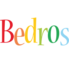 Bedros birthday logo