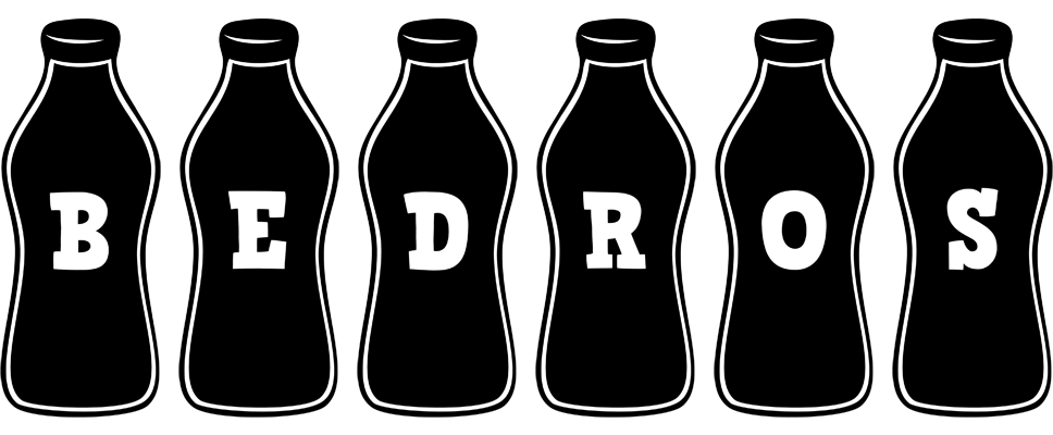 Bedros bottle logo
