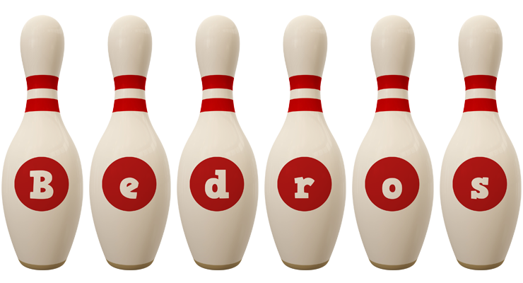 Bedros bowling-pin logo