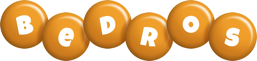 Bedros candy-orange logo
