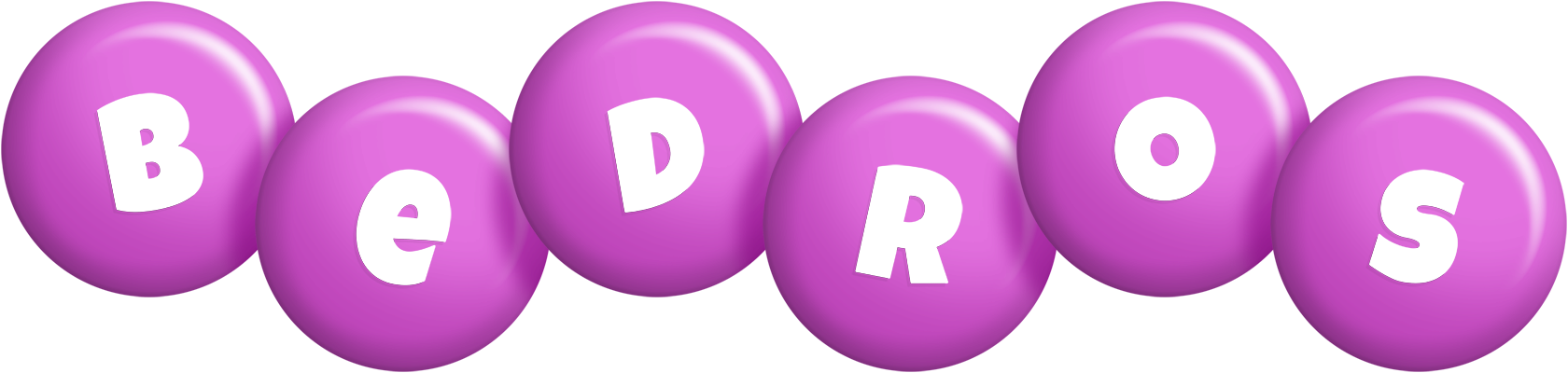 Bedros candy-purple logo
