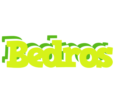 Bedros citrus logo