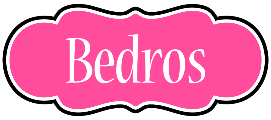 Bedros invitation logo