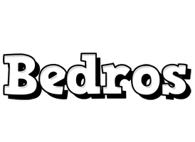 Bedros snowing logo