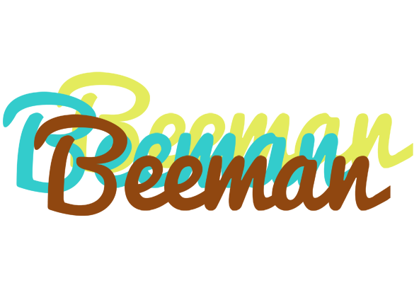 Beeman cupcake logo
