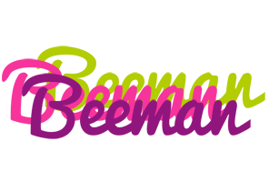 Beeman flowers logo