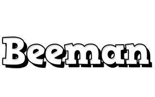 Beeman snowing logo