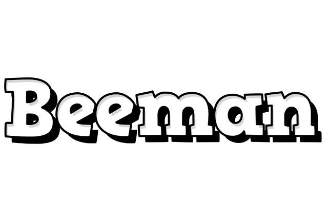 Beeman snowing logo