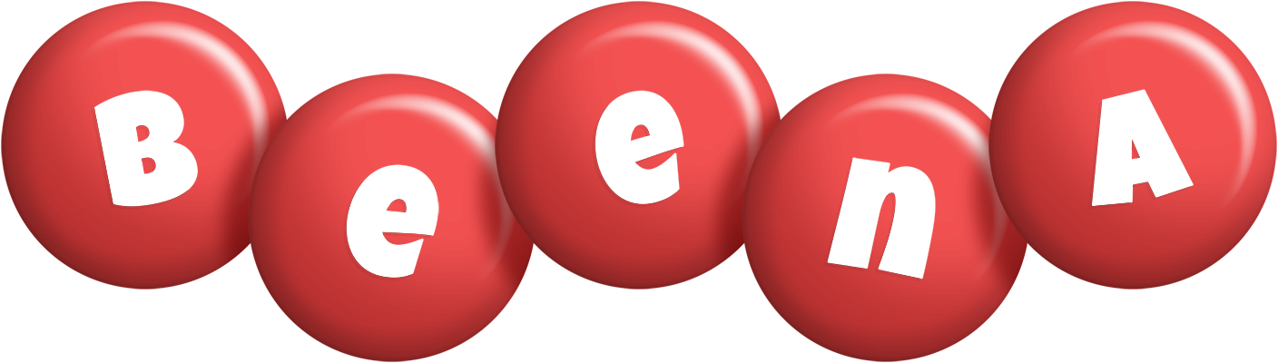 Beena candy-red logo