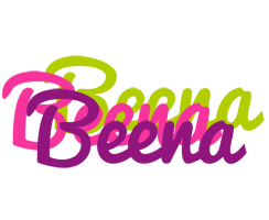 Beena flowers logo