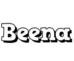 Beena snowing logo