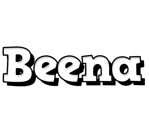 Beena snowing logo