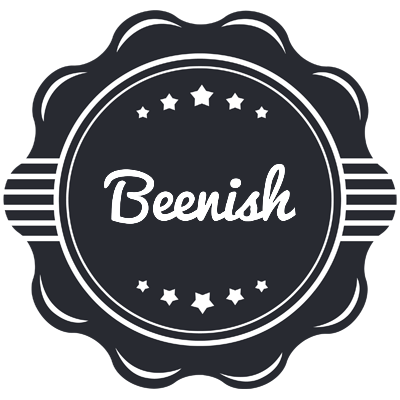 Beenish badge logo
