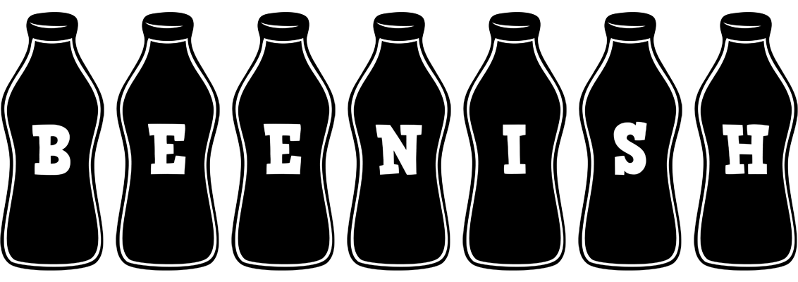 Beenish bottle logo