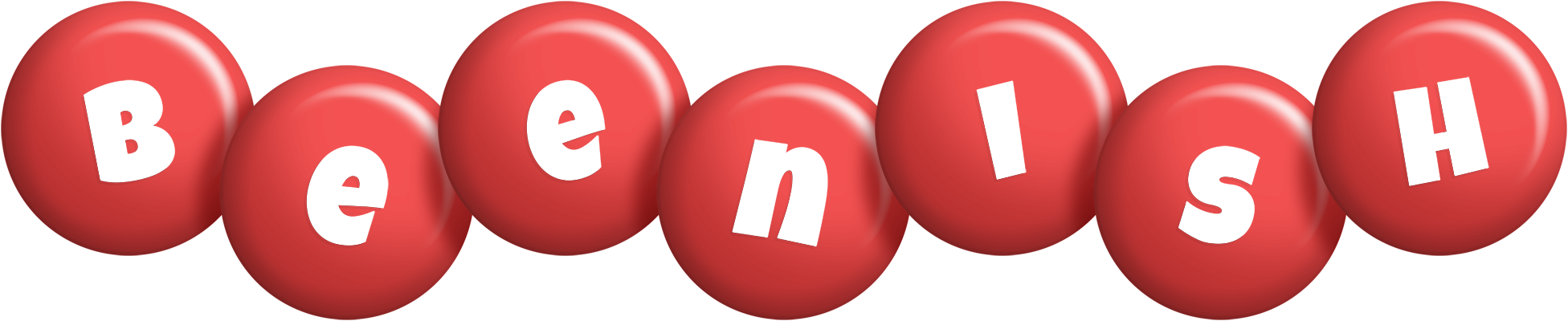 Beenish candy-red logo