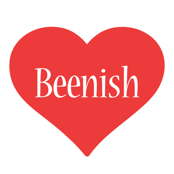 Beenish love logo