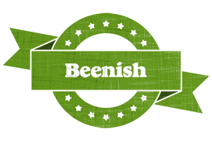 Beenish natural logo