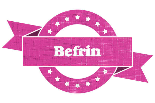 Befrin beauty logo