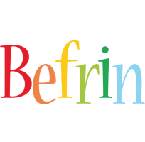 Befrin birthday logo