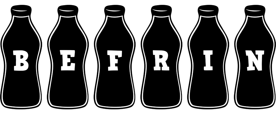 Befrin bottle logo