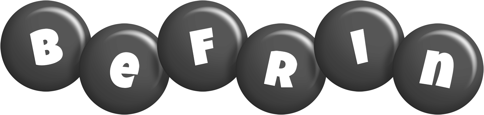 Befrin candy-black logo