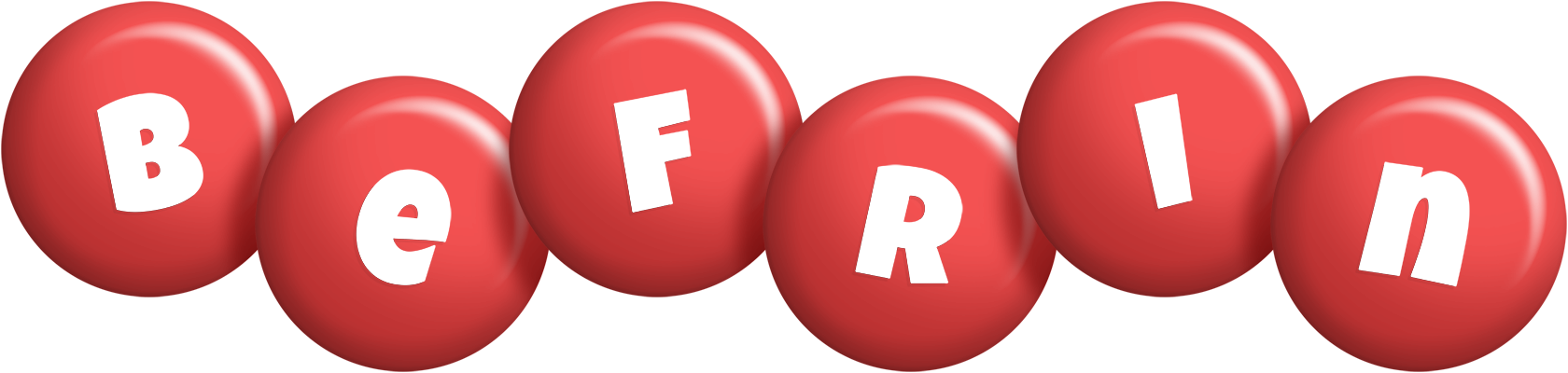Befrin candy-red logo