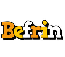 Befrin cartoon logo