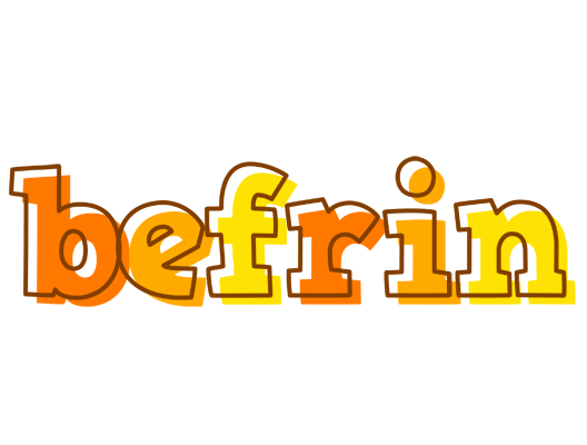 Befrin desert logo