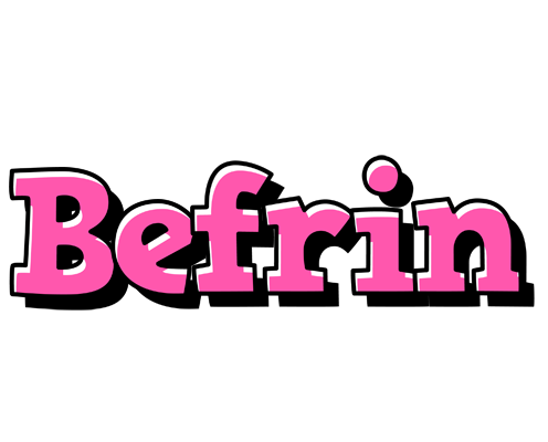 Befrin girlish logo