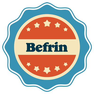 Befrin labels logo