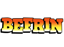 Befrin sunset logo