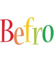 Befro birthday logo
