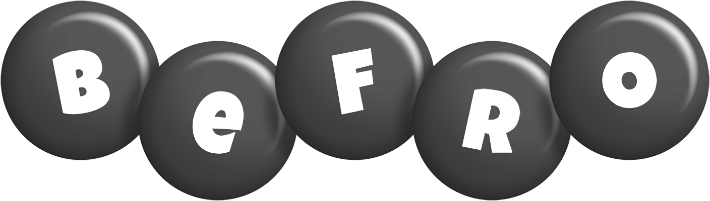 Befro candy-black logo