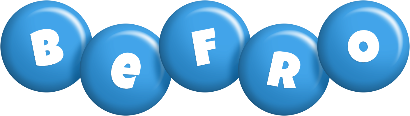 Befro candy-blue logo