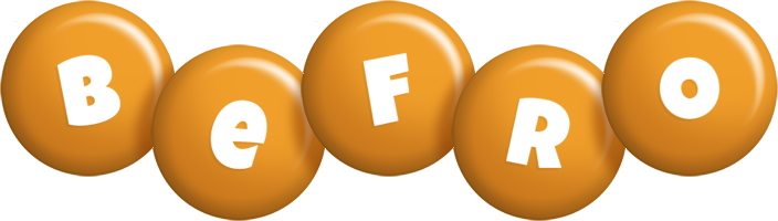 Befro candy-orange logo