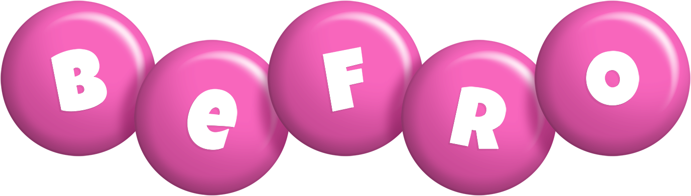 Befro candy-pink logo