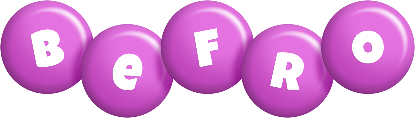 Befro candy-purple logo