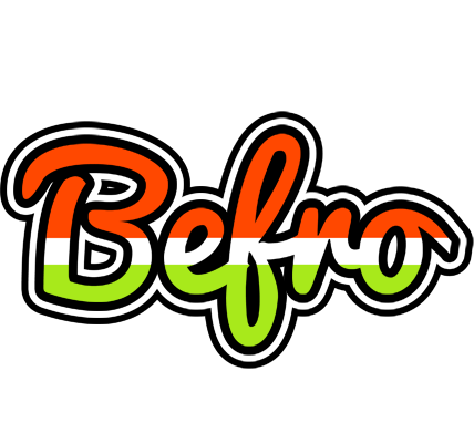 Befro exotic logo