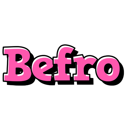 Befro girlish logo