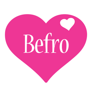 Befro love-heart logo