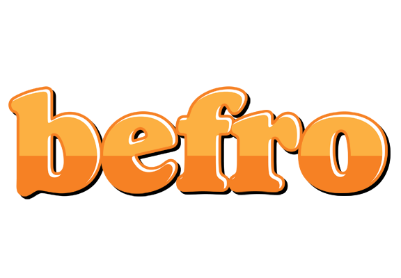 Befro orange logo