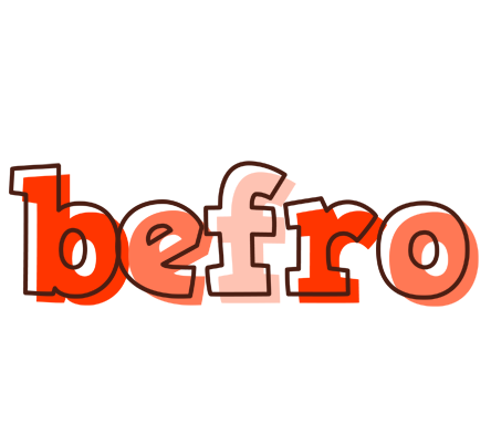 Befro paint logo