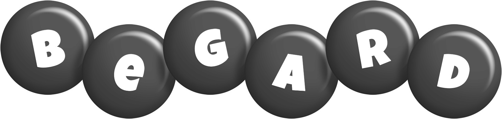 Begard candy-black logo