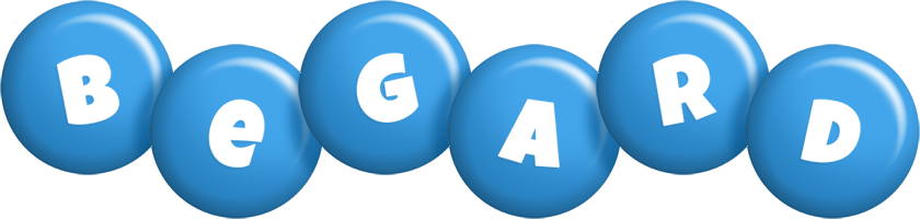 Begard candy-blue logo