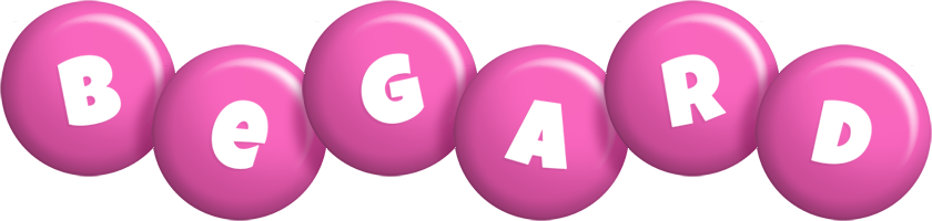 Begard candy-pink logo