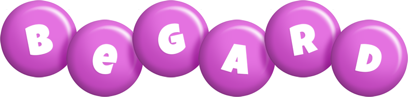 Begard candy-purple logo