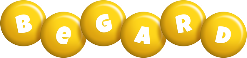 Begard candy-yellow logo