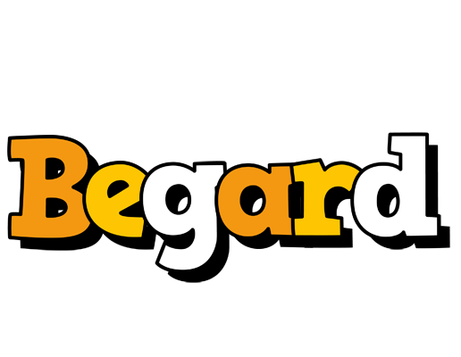 Begard cartoon logo