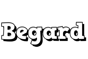 Begard snowing logo